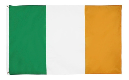 Bandeira Irlanda + Brasil Oficial 90 X 150 Cm Top Premium