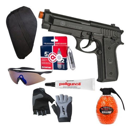 Airsoft Pistola Combo 8pz Taurus Pt92 Xtreme C