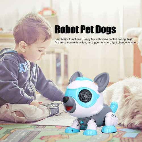 Brinquedo Robô Para Crianças, Cães De Estimação, Controle Re