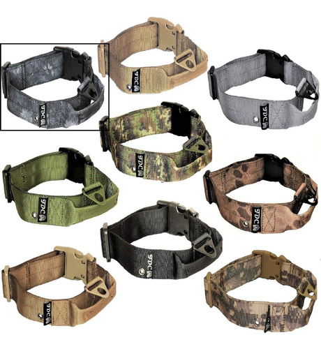 Collar Táctico Para Perros Fdc Con Asa De Entrenamiento