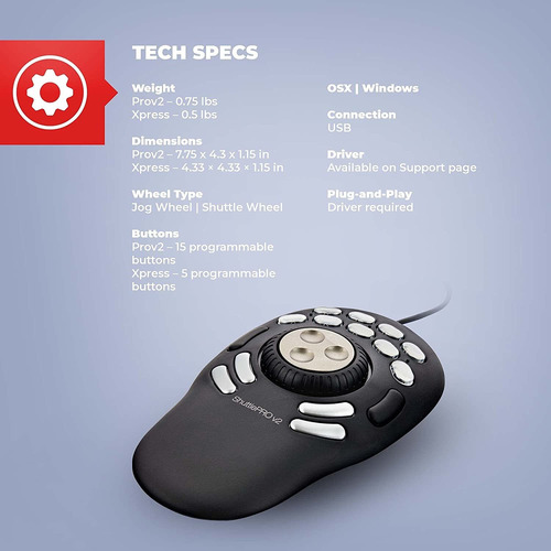 Shuttlepro V 2 Editing Shuttle Con 15 Botones Programab...