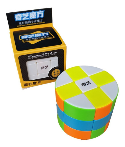 Cilindro 3x3 Cubo Rubik Mod3 Qiyi Stickerless Profesional