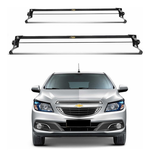 Rack Teto Aço Chevrolet Onix E Prisma 2014 - Fixado Entre Portas