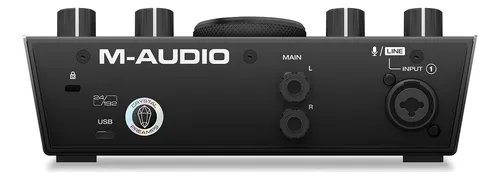 Kit Gravação M-audio 192|4 Vocal Studio Pro C/ Mic Fone Cabo