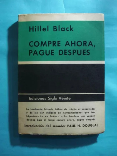 Hillel Black: Compre Ahora, Pague Despues