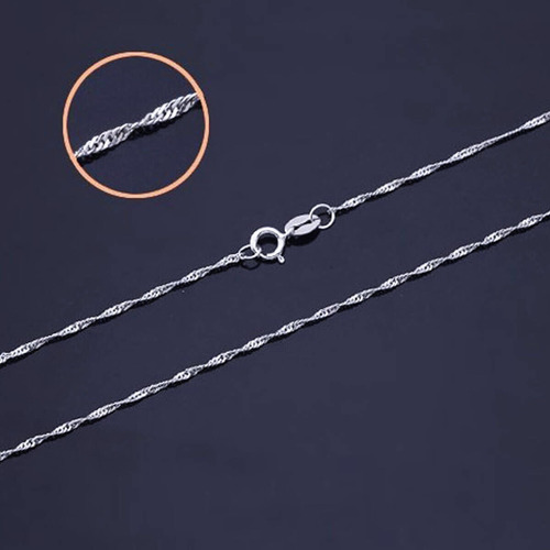 Colar Coração G Banhado C/ Zircônias - Super Promoção
