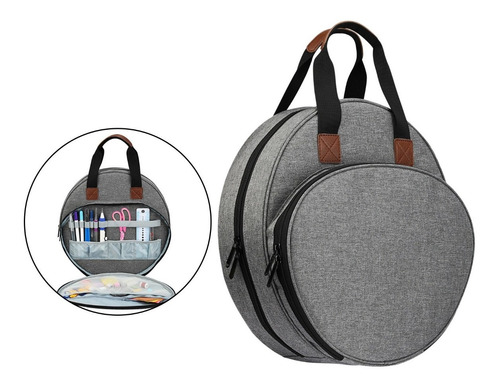 Bolso Porta Bordados Hilos Y Accesorios - Grande