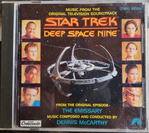 Cd Star Trek - Deep Space Nine - Soundtrack Serie Tv
