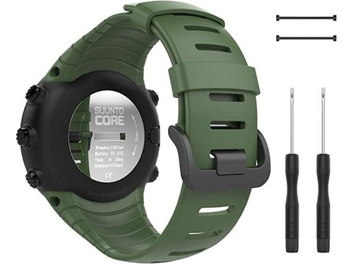 Moko Correa De Reloj Compatible Con Suunto Core, Correa De .