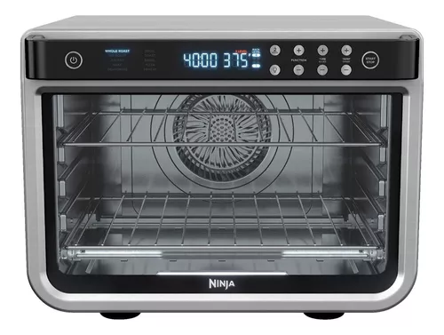 Ninja DT201 Foodi 10 en 1 XL Pro Air Fry Digital - Horno tostador de  convección con deshidrato y recalentamiento, 1800 vatios, acabado de acero