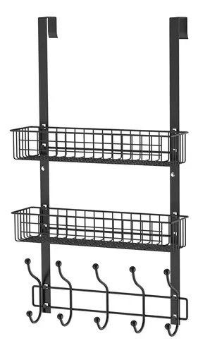 Tendedero Plegable De Aleación De Aluminio Para Puerta - Barra Extensible, Portátil, Ideal Para Baño, Viajes O Espacios Pequeños
