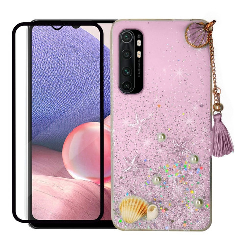 Funda 3d Correa Mas Mica 9d Para Xiaomi Redmi Note 10 Lite