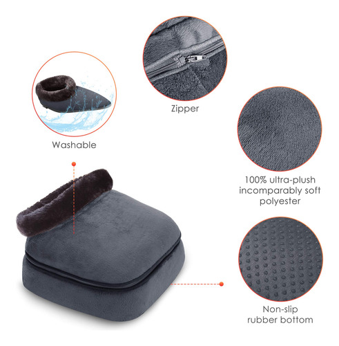 Masajeador De Pies Cómodo Shiatsu Con Calor Para Fascitis Pl