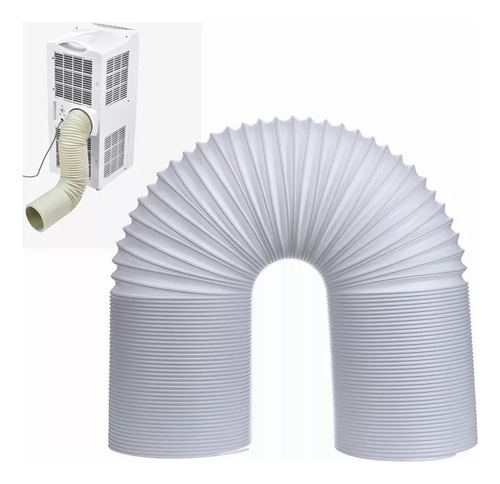 Tubo O Manga Aire Acondicionado 3mt/15cm/flexible C/alambre