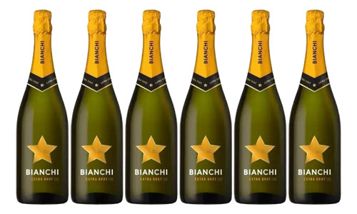 Espumante Bianchi Estrella Extra Brut (6 Botellas X 750cc)