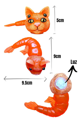 Tralalero Tralala Gato Sahur Bombardino 4 Figuras Brainrots