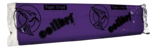 Papel Crepe Paq. C/200x50 Cms 10 Pzs Colibri *color Color Purpura