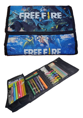 Cartuchera Desplegable Free Fire Color 165