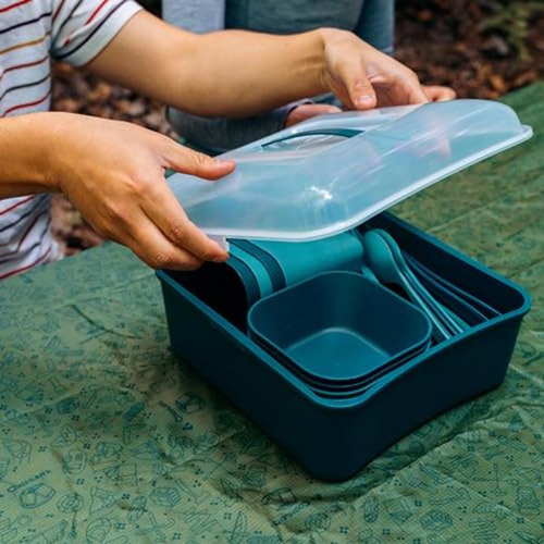 Coghlan's - Juego De Vajilla Para 4 Personas Para Camping Y
