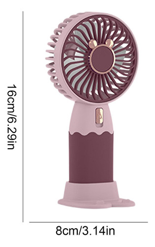 Ventilador Usb Ventilador De Mano Adorable Ventilador De Mes