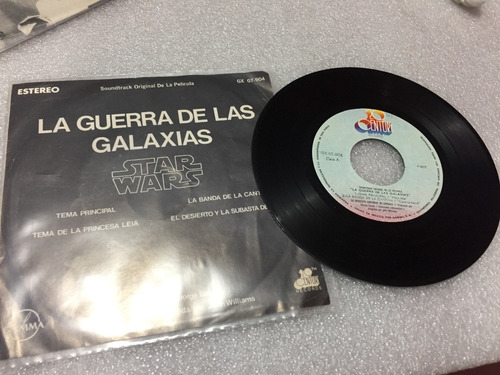 La Guerra De Las Galaxias - Cantina Tema - Vinyl 7   45 Rpm