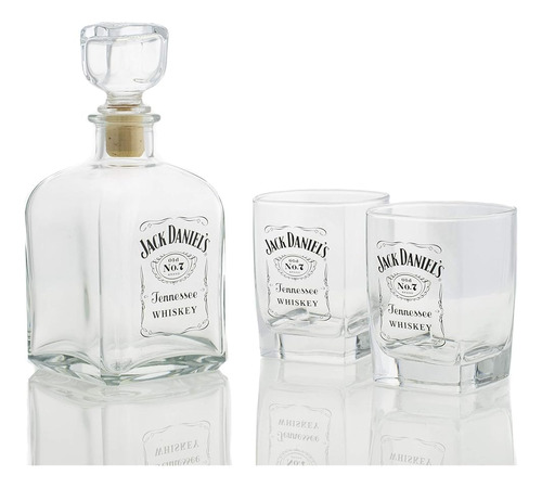 M. Cornell Jack Daniel's Diseño De Botella Decantador De 3 P