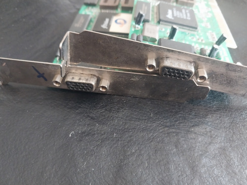 Placa De Video Trident Tgui9440-3 Vga 2mb Pci 1994 (Usado)
