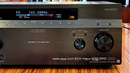 Receiver Sony Str Da 5400es 7.1 Dolby Digital Monster Top Preto (Usado)