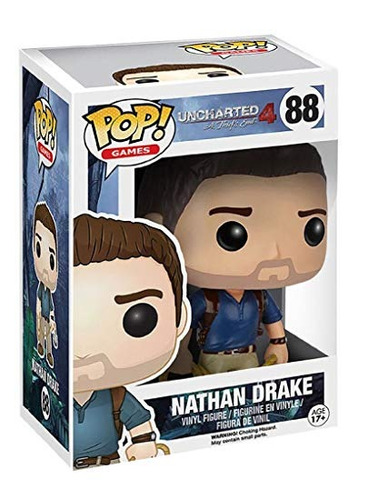 Funko Juegos Pop: Uncharted Figura De Acción - Nathan Drake