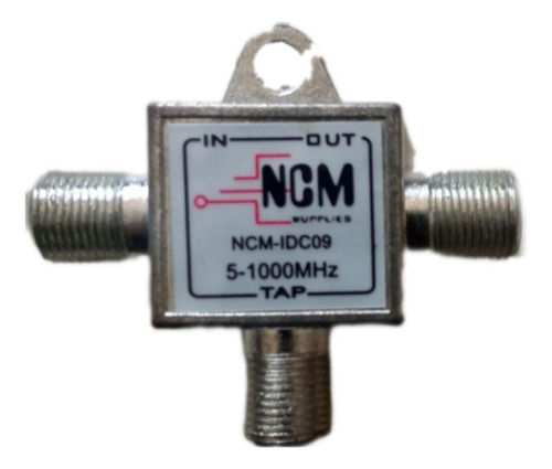 Ncm Spliter 2 Way Coaxial Plateado