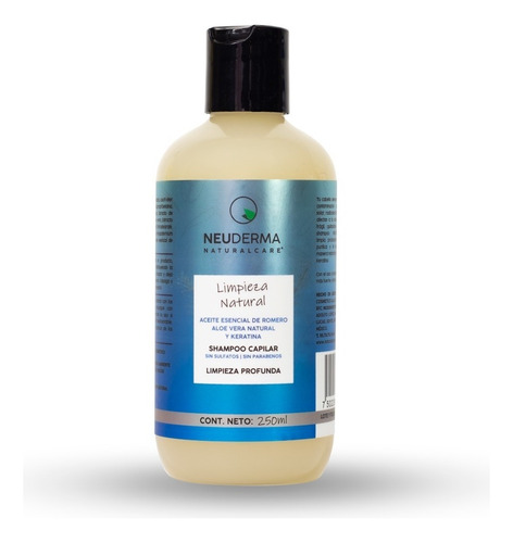 Shampoo Sin Sulfatos Con Aloe Vera + Keratina 250ml