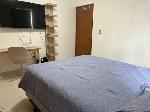 Apartamento Alquiler En Piantini Amueblado De Una Habitación