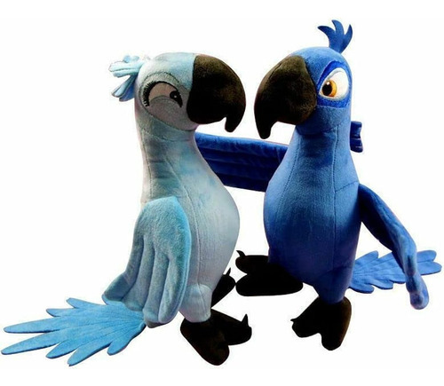 Película De Dibujos Animados Loro Azul Zafiro Pájaro Peluche