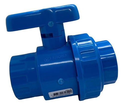 Pack 5 Adaptador Azul Tanque Agua Soldable 50mm A 11/2 Krona