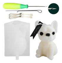 Comprar Perro Vela Moldes 3d Moldes De Resina Molde De   Candle...