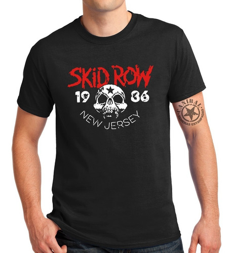 Remeras Skid Row Remeras Estampadas Canibal