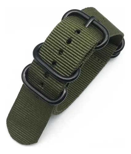 comprar Pulseira 24mm De Nylon Nato Zulu Compatível Com Orient