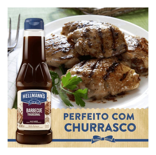 Molho Barbecue Helmann's Tradicional 400g