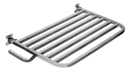 Banco articulado de acero inoxidable 70 x 45 cm