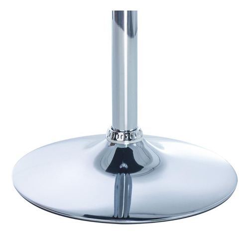 Mesa Alta Bar Bistro Apollo Redonda 60 Cm Altura Ajustável
