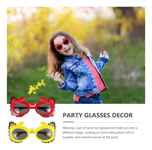 Gafas De Sol Novedosas Para Decorar 2 Pares