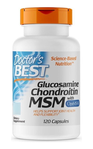 Doctors Best Glucosamine Chondroitina Msm 120caps Glucosamin