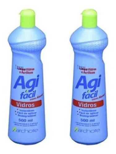 Kit Limpeza Vidros Espelhos Acrilicos 4 Produtos Potentes