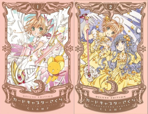 Mangas Sakura Card Captor 1 Y 2 Deluxe Español Nuevos