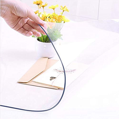 Protector De Cubierta De Mesa De Pvc Transparente De 1,5 Mm