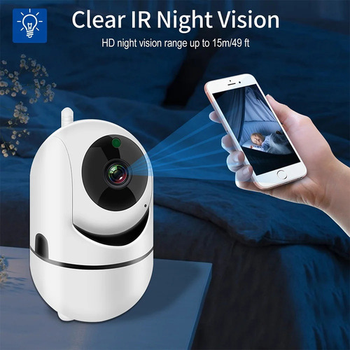 Cámara Ip Wifi Ycc365 Plus, Monitor De Bebé Para Interiores.