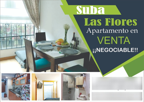  Apartamento En Venta Suba Las Flores - Noroccidente De Bogota D.c