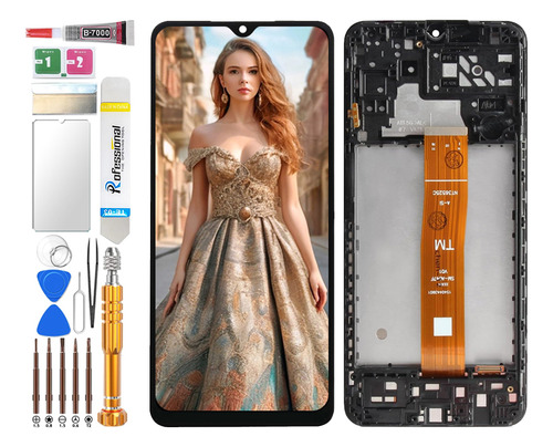 Zahin Pantalla Lcd Para Samsung A04s A047m A047f Sm-a047f Sm-a047m Con Marco