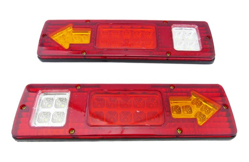 Kit Foco Led Trasero 24v Camion Remolque Arrastre