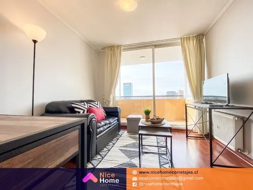 Arriendo De Departamento Amoblado En Edificio Arauco